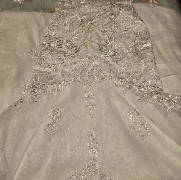 Nwt Beautiful Wedding Dress - Picture 7 of 16